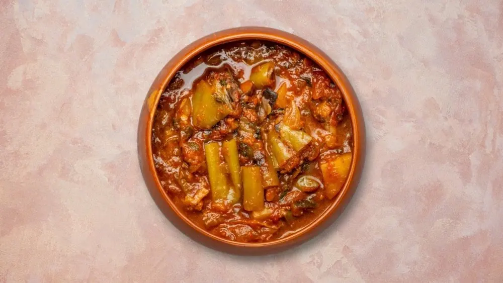 A bowl of traditional stew